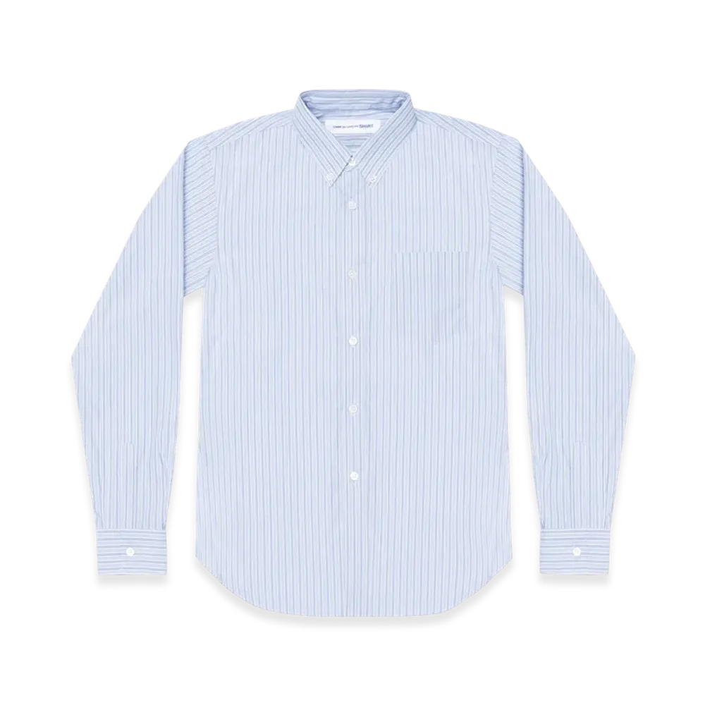 COMME des GARCONS SHIRT Yarn Dyed Cotton Stripe Poplin "Stripe"