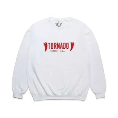 WACKO MARIA Crew Neck Sweat Shirt #1 "White"