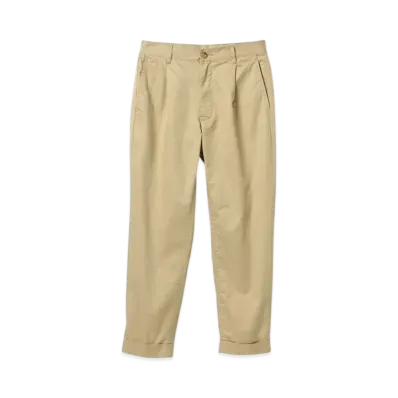 BEAMS 1 Pleat 80/3 Twill "Beige"