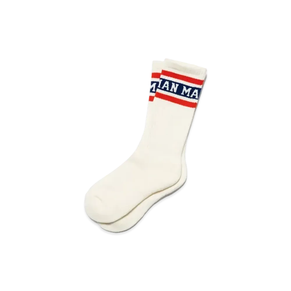 HUMAN MADE Skater Socks "Orange"