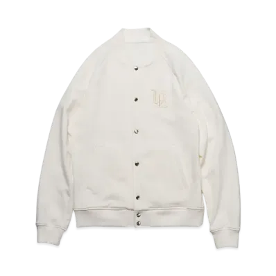 uniform experiment Sweat Varsity Jacket "White"