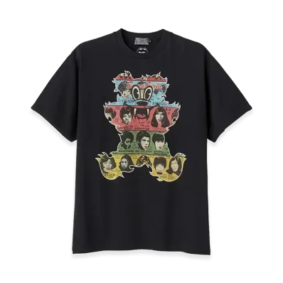 HYSTERIC GLAMOUR x THE ROLLING STONES Fire RS Bear T-Shirt "Black"