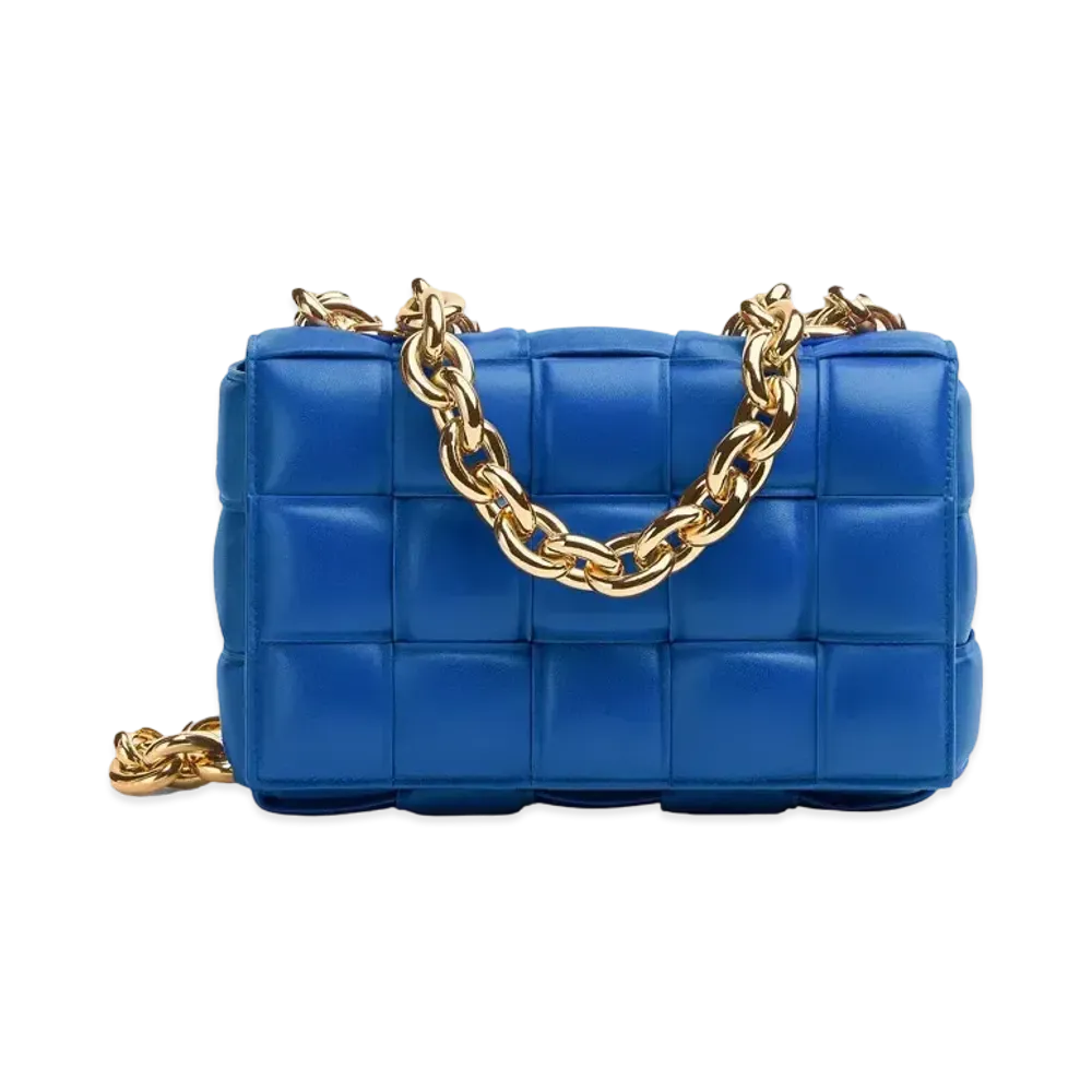 Bottega Veneta Chain Cassette "Cobalt"