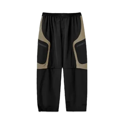 MAGIC STICK WR Tech 2way Track Pants "BLACK x KHAKI"