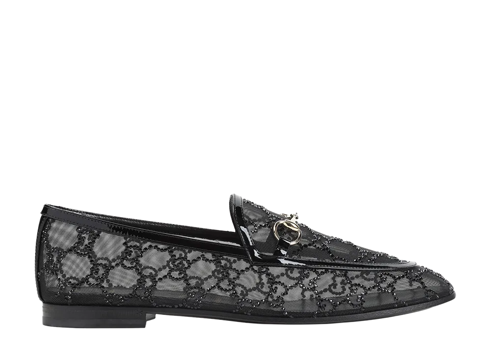 GUCCI Women's New Jordan GG Loafers "Black"