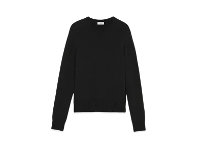 Saint Laurent Women's Cashmere Sweater "Black"