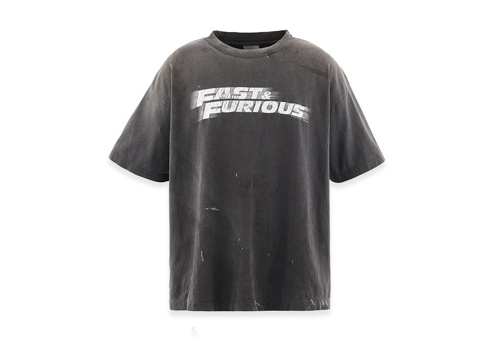 Saint Mxxxxxx x FAST AND FURIOUS FF SS T-Shirt "Black"