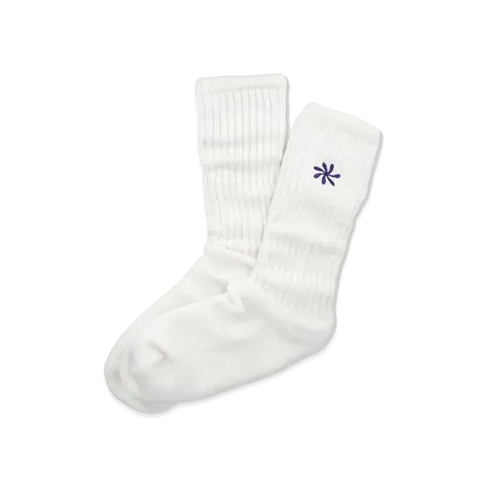 WIND AND SEA Windmill Tube Socks "White"