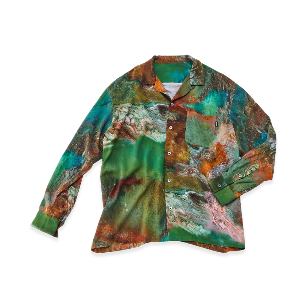 FEELS. Rayon Shirt Dress Code Line "Planet Exclusive"