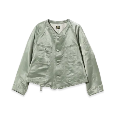 NEEDLES Engineer Jacket - C/N Sateen "Light Green"