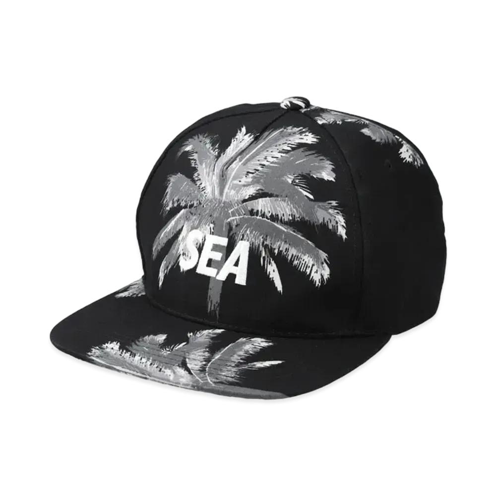 WIND AND SEA Palm Tree Cap "Black"