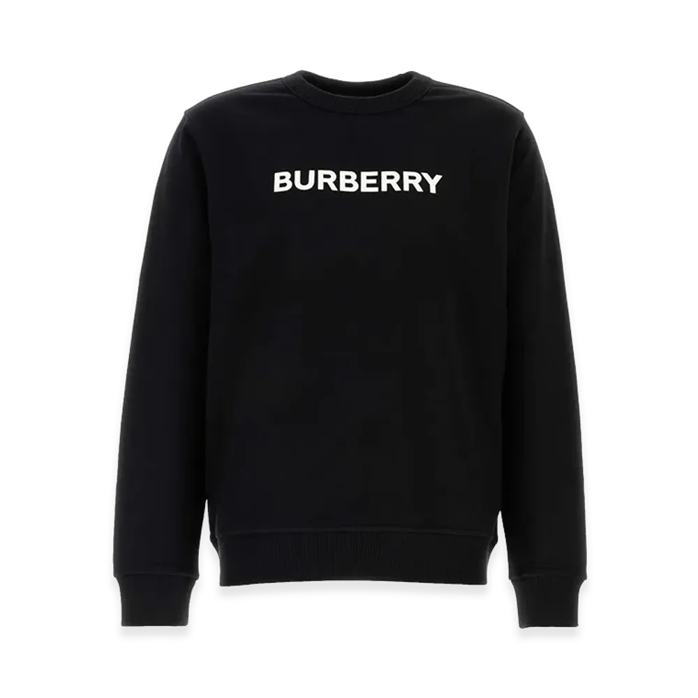 Burberry Cotton Sweatshirt "Black"