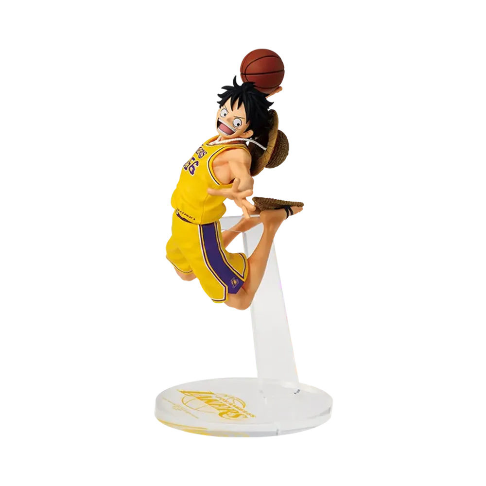 BANPRESTO "MASTER STARS PIECE" -ONE PIECE x NBA- THE MONKEY.D.LUFFY LOS ANGELES LAKERS