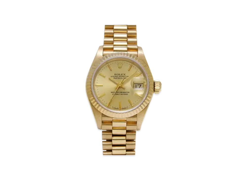 ROLEX Lady-Datejust "Champagne/Yellow Gold"