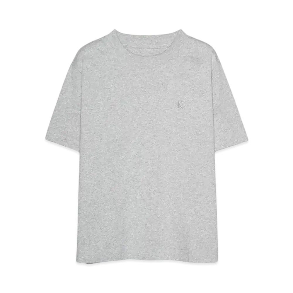 Calvin Klein Jeans A- FASHION SS TEE "LIGHT GREY HEATHER"