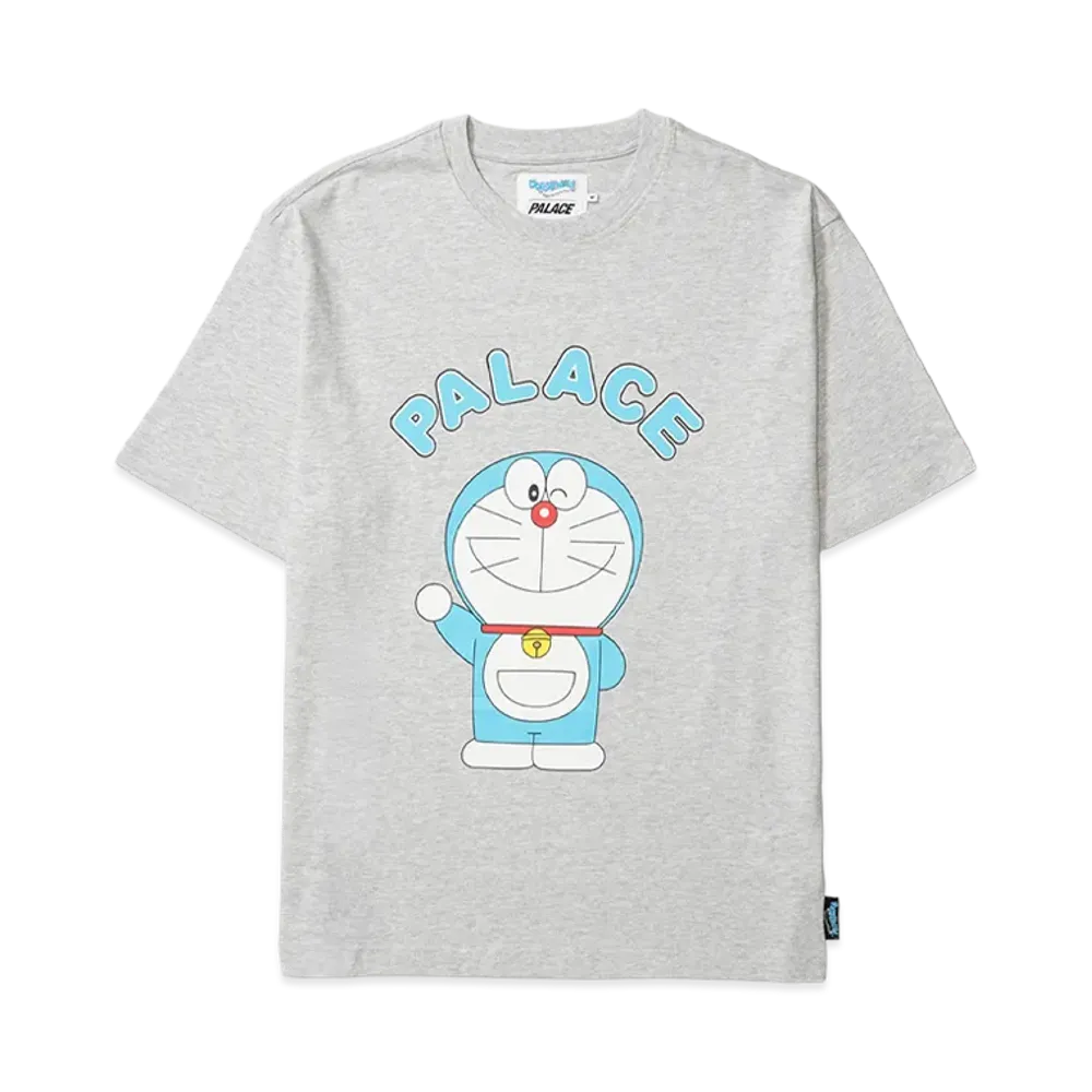 PALACE Doraemon T-Shirt "Grey Marl"