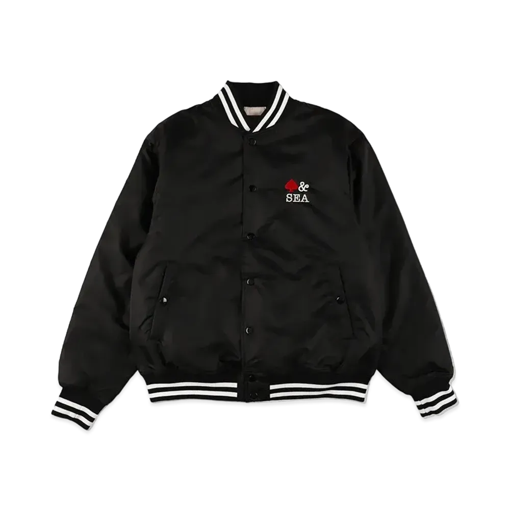 WIND AND SEA Stadium Jacket "Black"