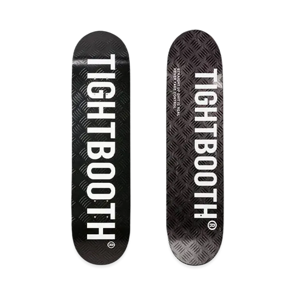 TIGHTBOOTH Cp Logo Black "Black"