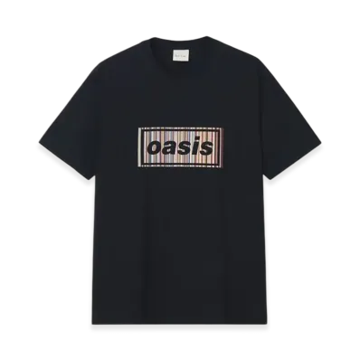 Paul Smith x Oasis Signature Stripe Logo T-Shirt "Black"