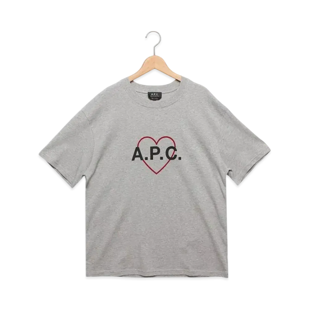 A.P.C. T-Shirt "Heathered Grey"