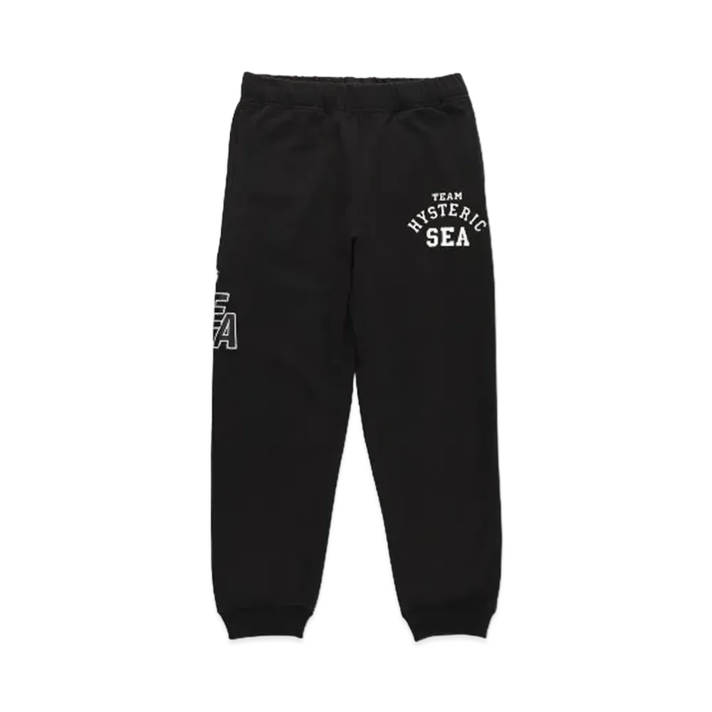 WIND AND SEA x HYSTERIC GLAMOUR Sweatpants "Black"