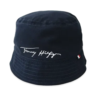 TOMMY HILFIGER Signature Bucket Hat "SkyCaptain"