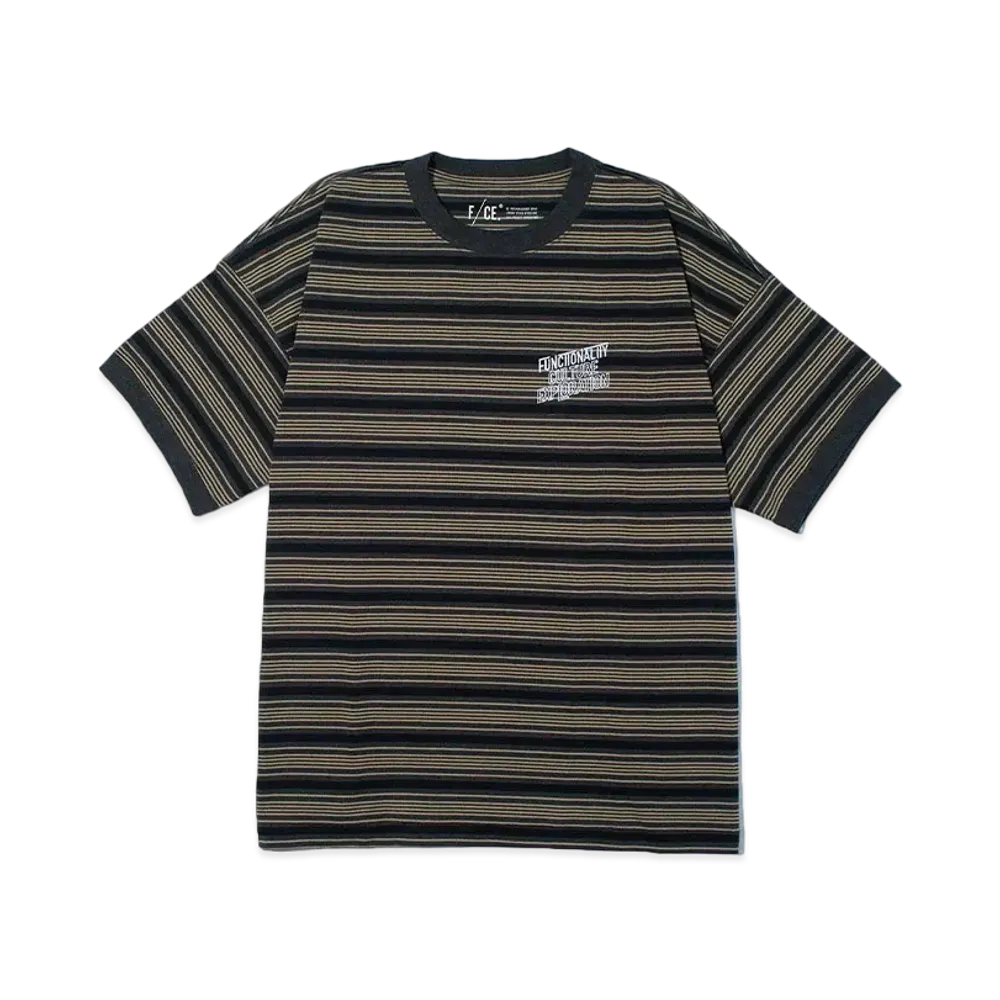 F/CE. Border Ringer Tee "Beige"