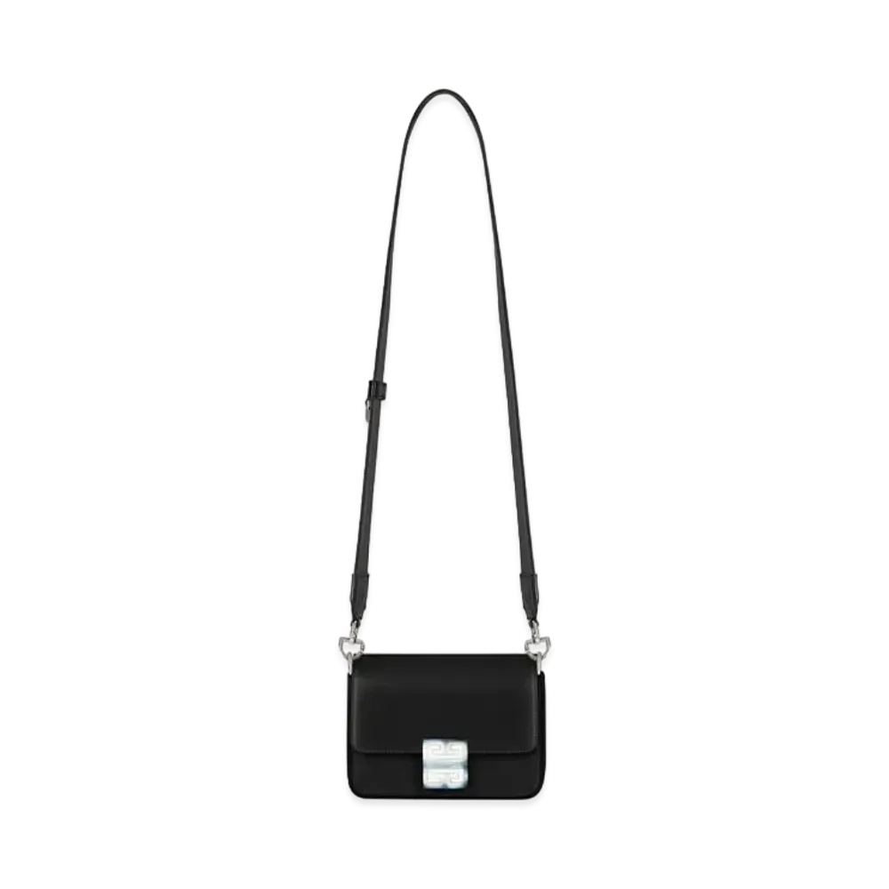 GIVENCHY Small 4G Bag With 4G Printed Graffiti Effect In Leather "Black"