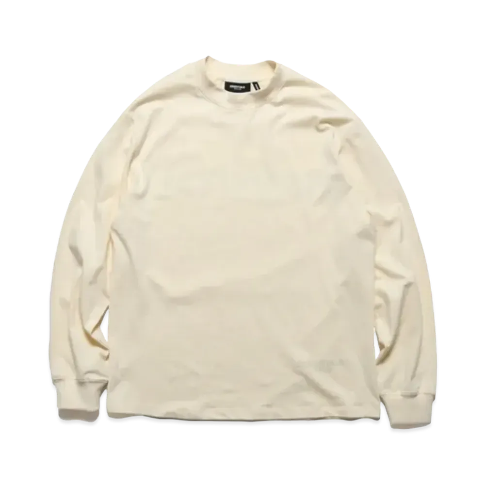 FEAR OF GOD ESSENTIALS RLCT Logo LS Tee "Ivory"