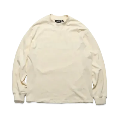 FEAR OF GOD ESSENTIALS RLCT Logo LS Tee "Ivory"