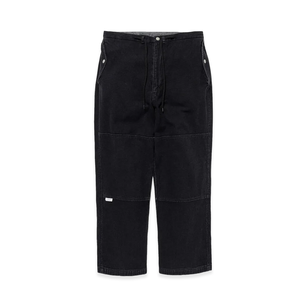 WTAPS Dou / Trousers / Cotton. Denim. Sashiko "Black"