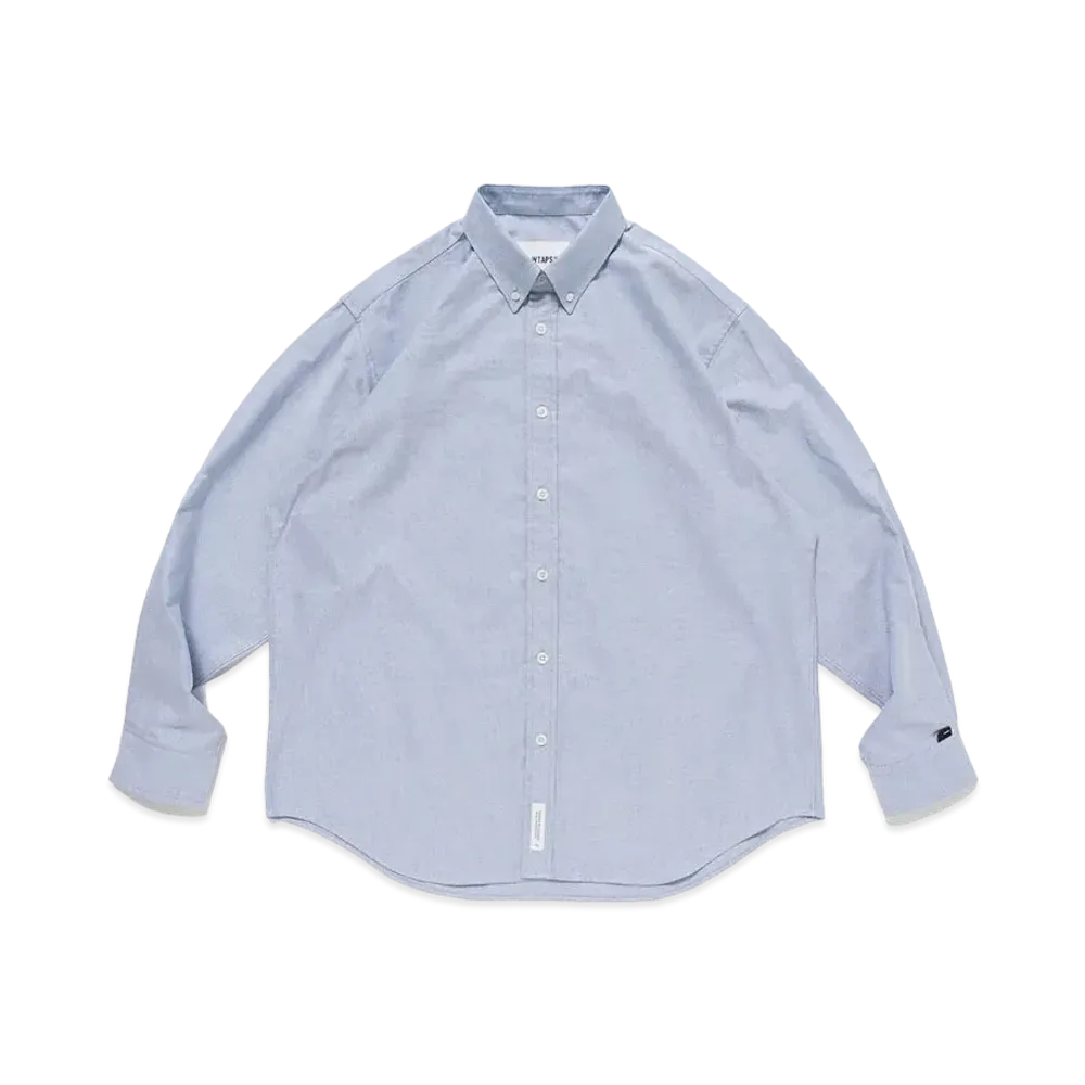WTAPS BD 01 / LS / Cotton Oxford "Blue"