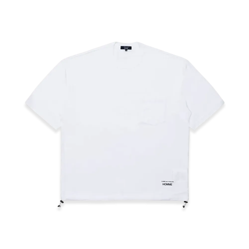 COMME des GARCONS HOMME Cotton Jerseygarment Print "White"