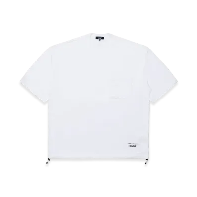 COMME des GARCONS HOMME Cotton Jerseygarment Print "White"