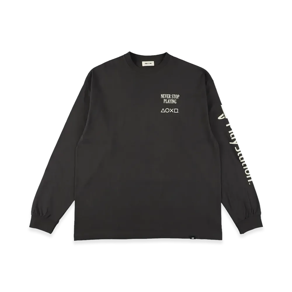 WIND AND SEA x PLAYSTATION L/S Tee "Black"