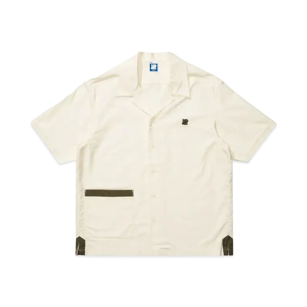 UNDEFEATED Icon S/S Bowling Shirt "Off White"