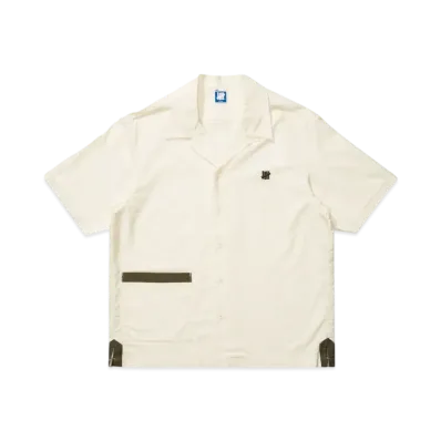 UNDEFEATED Icon S/S Bowling Shirt "Off White"