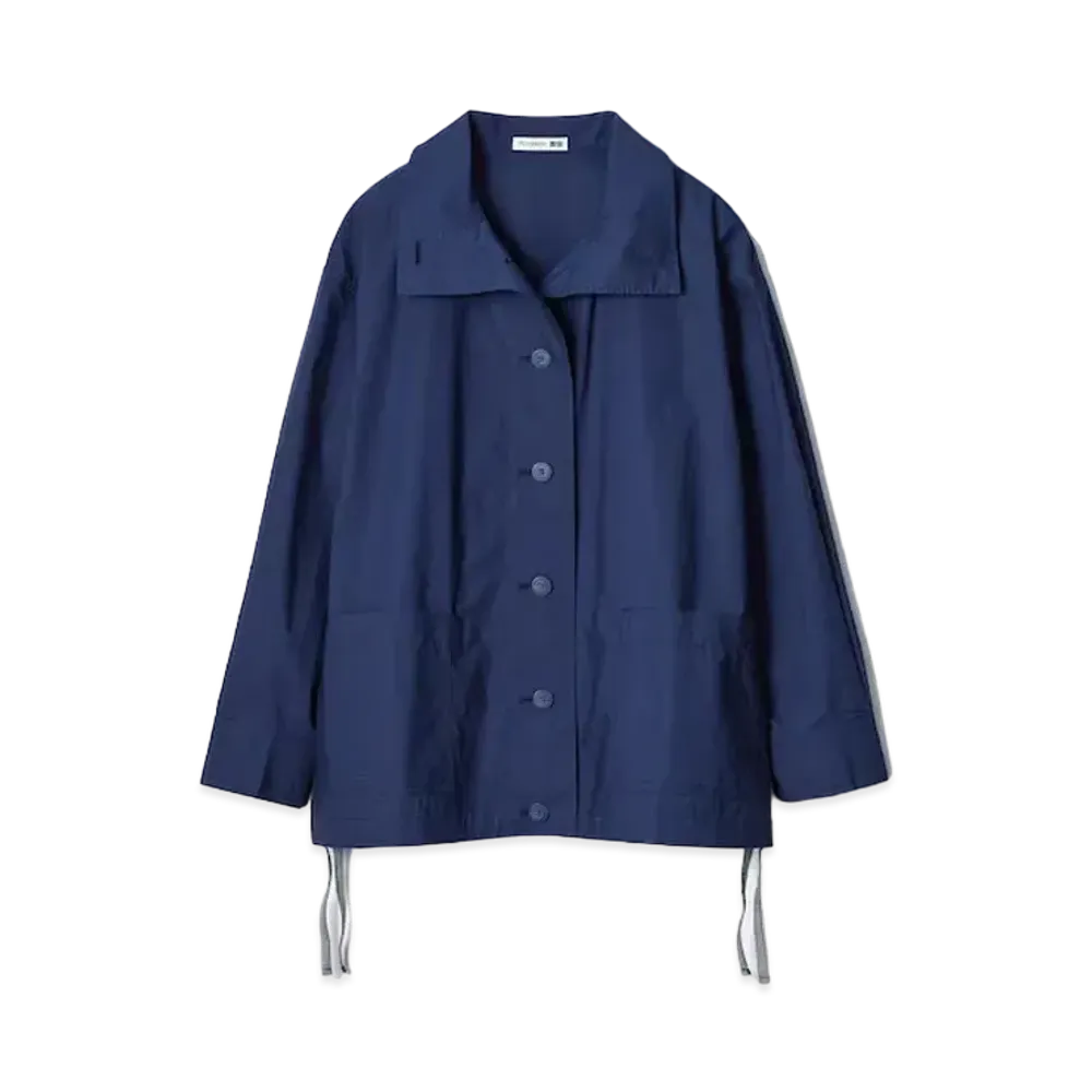 Uniqlo x JW Anderson 24SS Light Cotton Oversized Jacket "Blue"