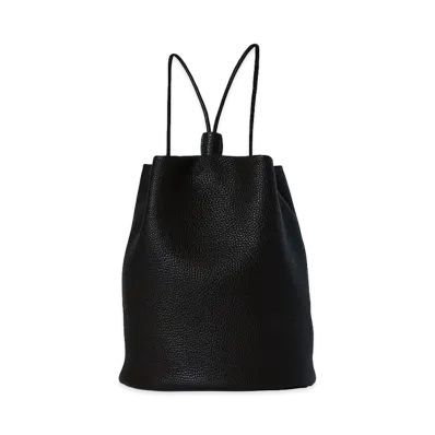 The Row Women's Joe Leather Backpack "Black"