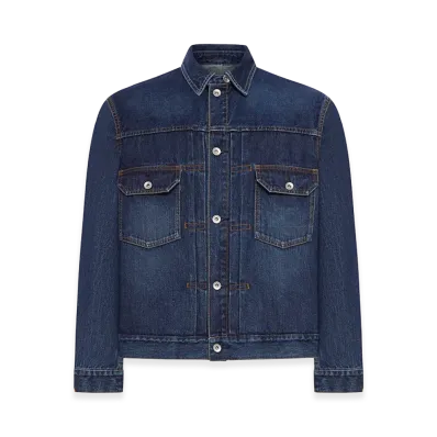 sacai Cotton Denim Jacket "Blue"