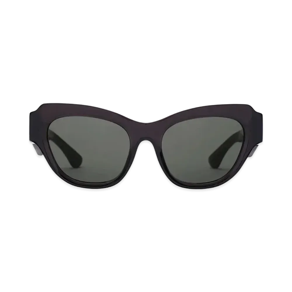 Burberry Rose Square Sunglasses "Transparent Black"