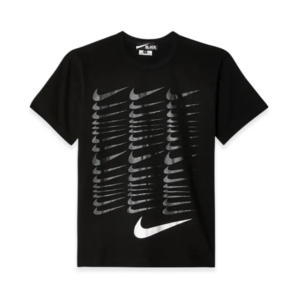 BLACK COMME des GARCONS x Nike Print Tee "Black"