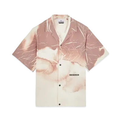 Stone Island 12393 Light Reacting 'Luce' Print Technique "Dove Gray"