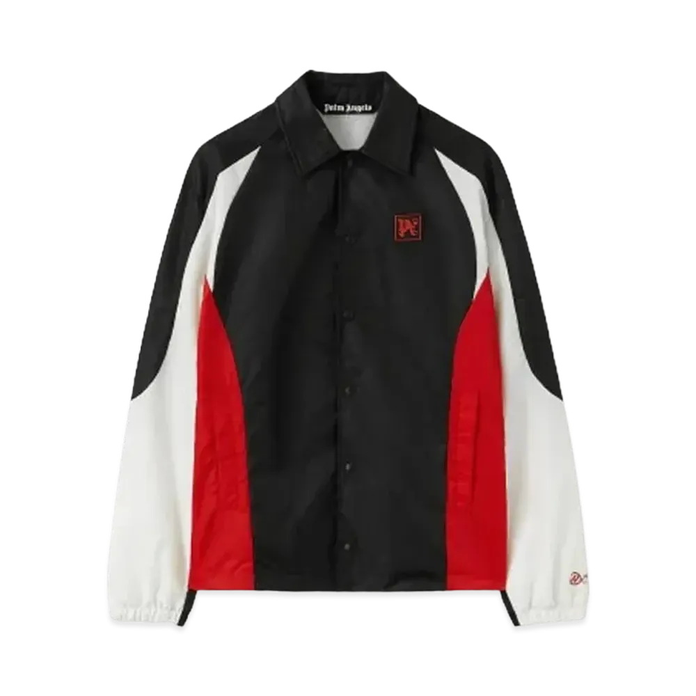 PALM ANGELS Bomber Jacket Money Gram HAAS F1 Team "Black Red"