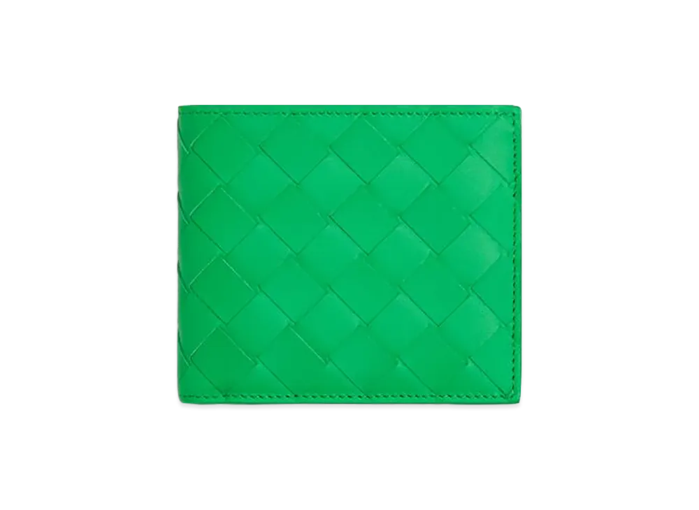 Bottega Veneta Intrecciato Bi-fold Wallet with Coin Purse "Parakeet"