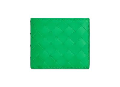 Bottega Veneta Intrecciato Bi-fold Wallet with Coin Purse "Parakeet"
