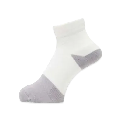Goldwin Paper fiber C3 Fit Arch Support Pile Socks (C3 Fit / Unisex) "White/Gray"