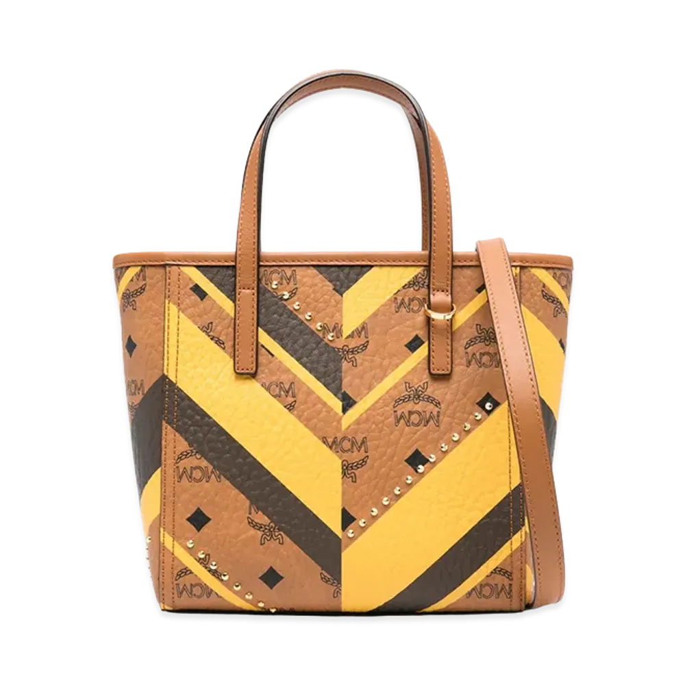 MCM Women's 'Toni' Mini Shopping Bag "Brown"