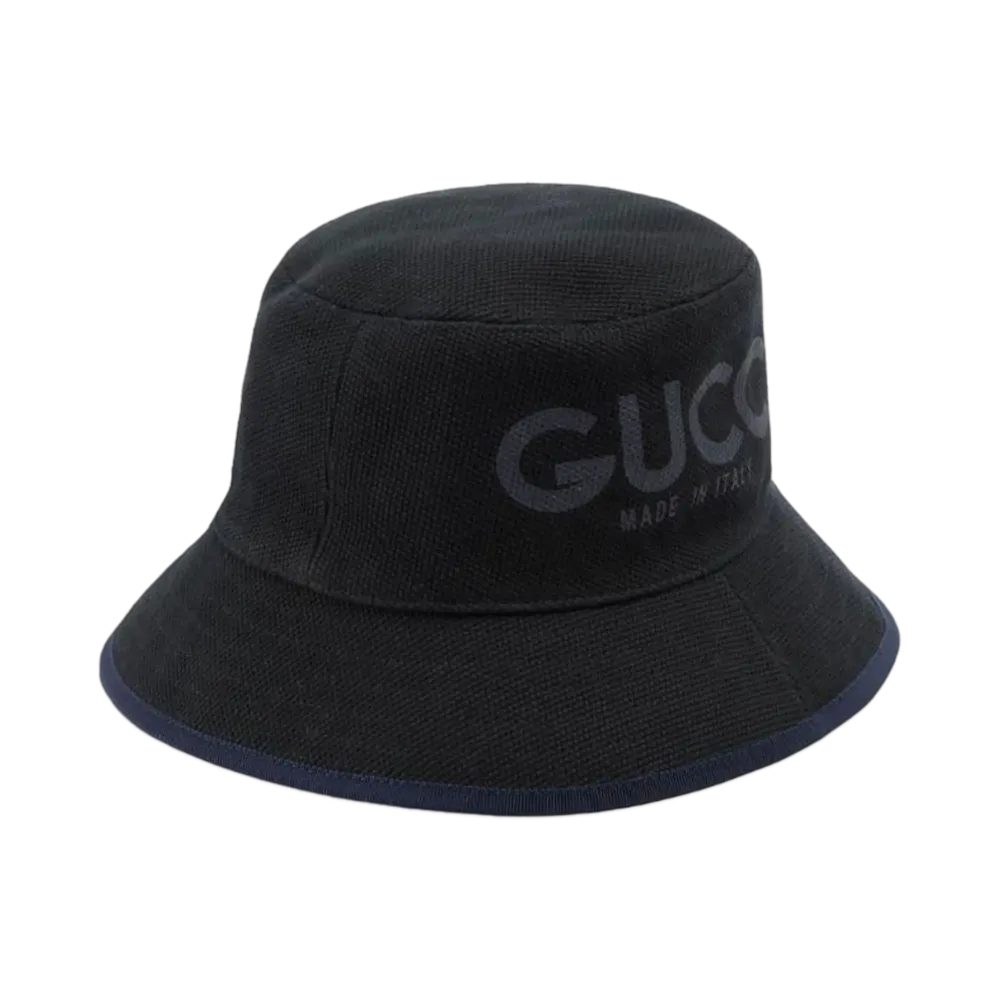 GUCCI Bucket Hat With Gucci Print Online Exclusive "Black"