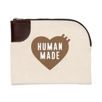 HUMAN MADE Bank Pouch Kobe "White"